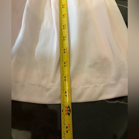 Sara Beth Vintage Nightgown Blush Pink Lace Embroidered Bow Women’s S  90s Dress - Picture 10 of 11